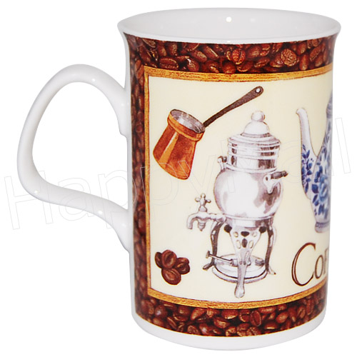 Fancy Coffee Bone China Mug - Arabica, photo-1